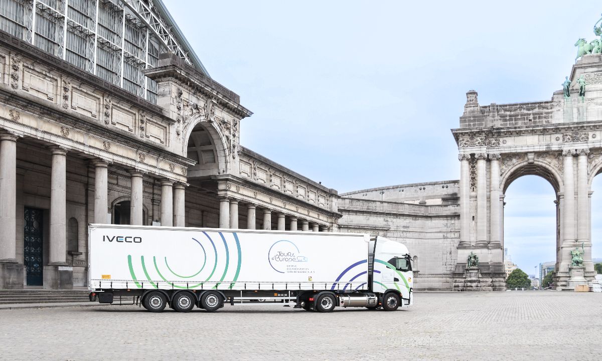 IVECO al Tour d’Europe: oltre 5.000 km a bordo di un camion alimentato a Bio-LNG per consolidare il percorso  verso la mobilità sostenibile - - Lombardia Truck