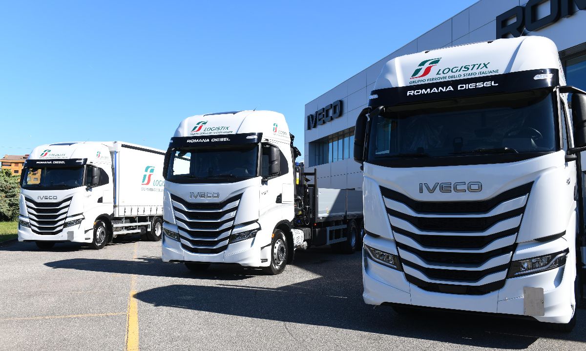FS LOGISTIX POTENZIA LA FLOTTA GREEN CON 12 CAMION IVECO ALIMENTATI AD  - - Lombardia Truck
