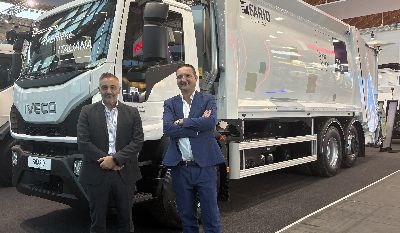 IVECO e FARID presentano in anteprima a Ecomondo un Eurocargo 3 assi da 26 tonnellate con compattatore per la raccolta dei rifiuti - Lombardia Truck