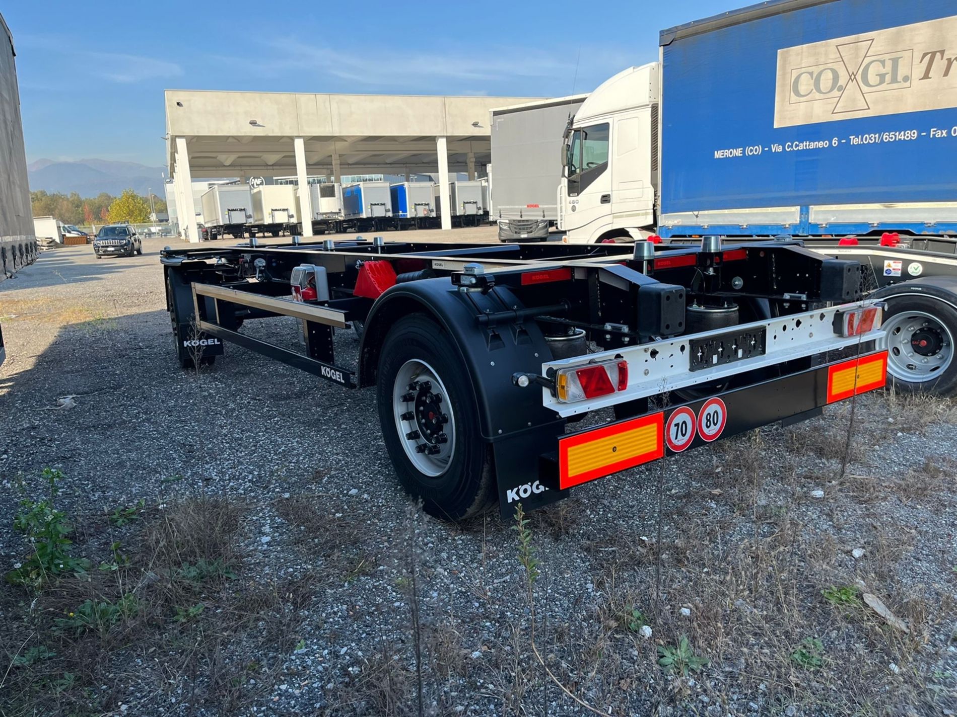 RIMORCHI  SEMIRIMORCHI KOEGEL COMBI - AW18 - RIMORCHIO BIMODALE 22,5 - Lombardia Truck