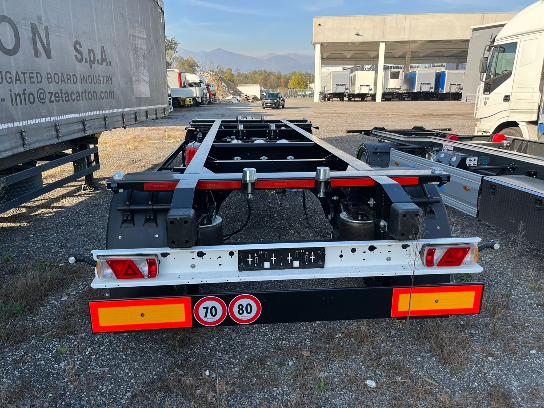 RIMORCHI  SEMIRIMORCHI KOEGEL COMBI - AW18 - RIMORCHIO BIMODALE 22,5 - Lombardia Truck