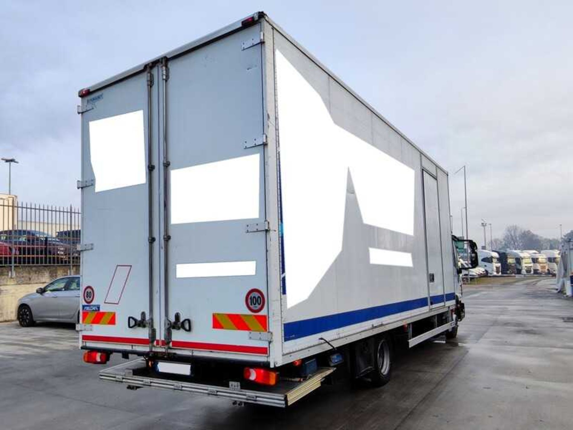 IVECO ML75E18/P FURGONE IN LEGA CON SPONDA - Lombardia Truck