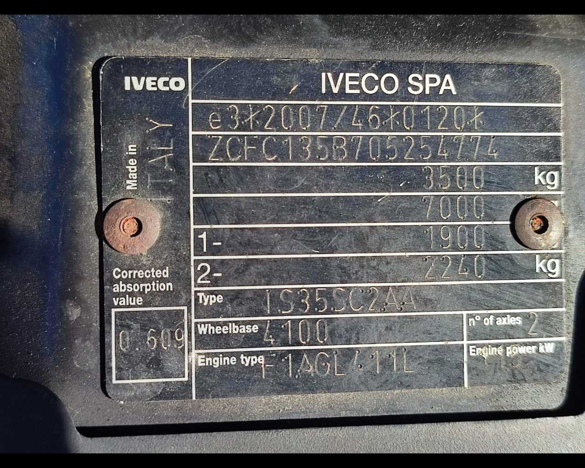 IVECO Daily 35 S16S A8 V H3 - Lombardia Truck