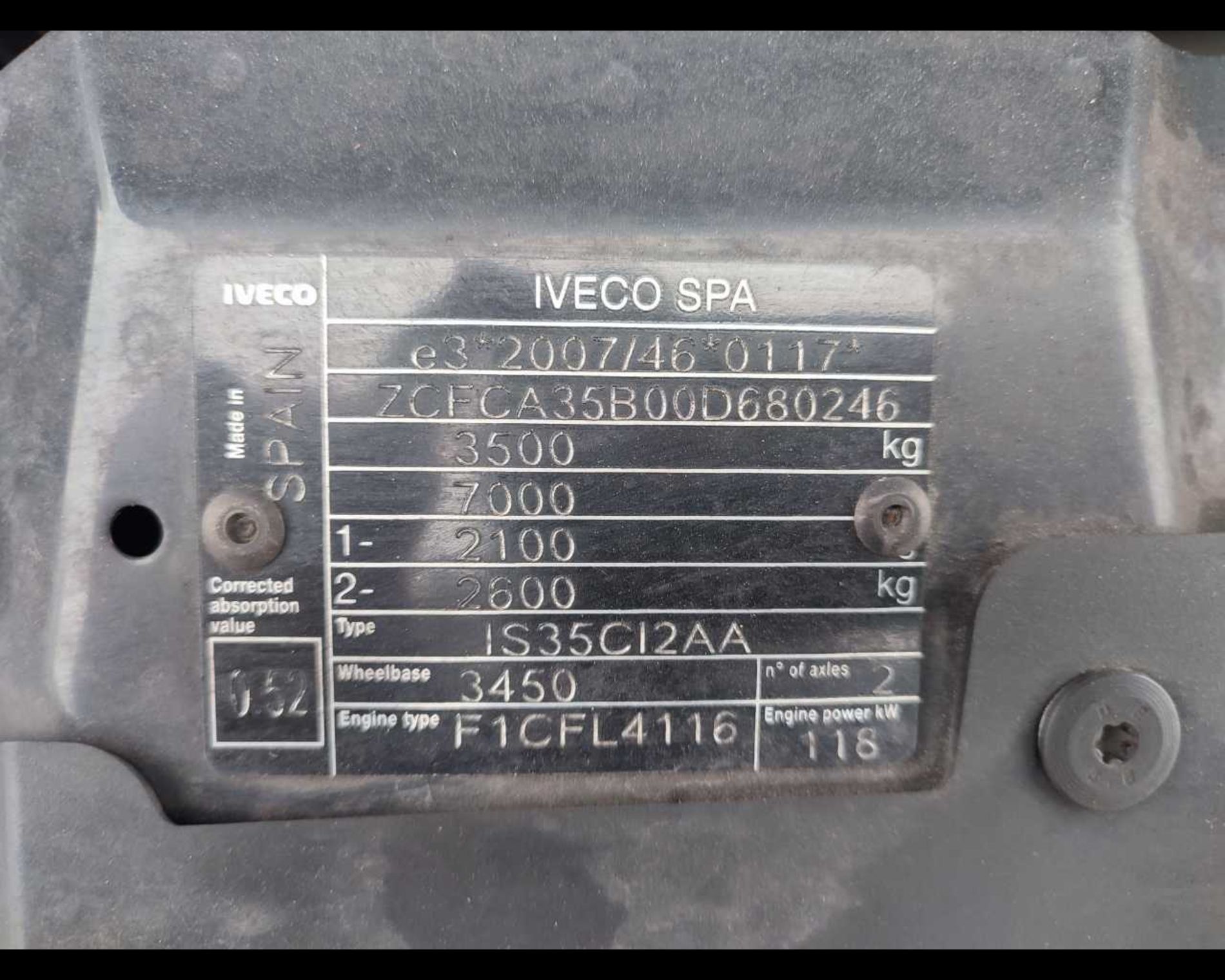 IVECO Daily 35 C16H 3.0 A TELAIO - Lombardia Truck