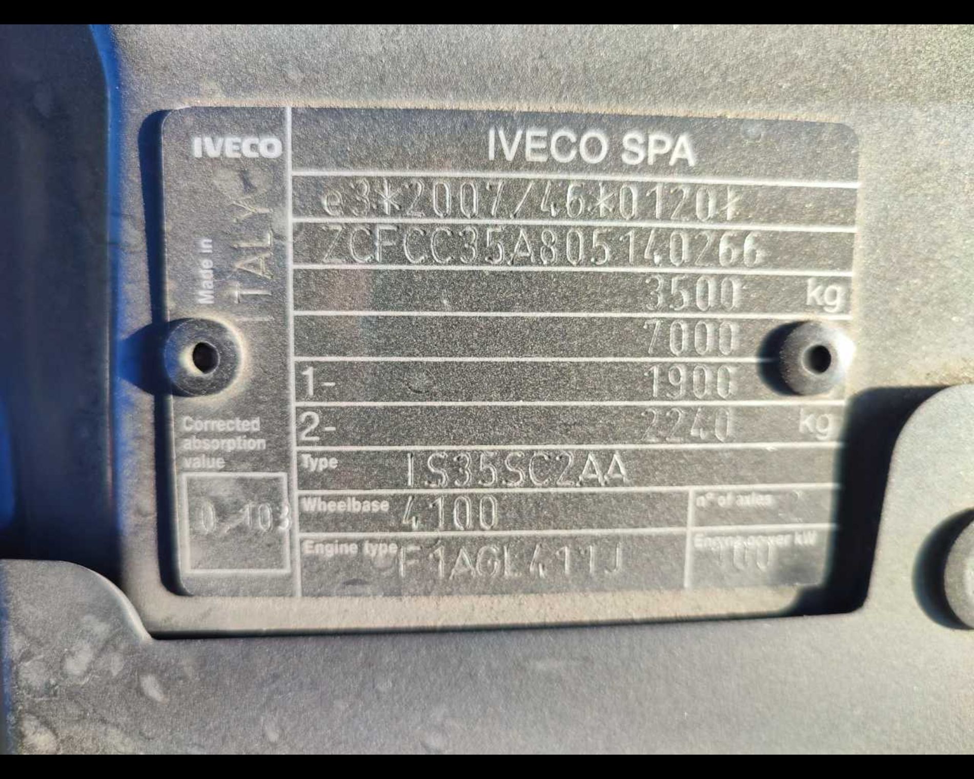 IVECO IVECO 35S14A8 V/P - Lombardia Truck