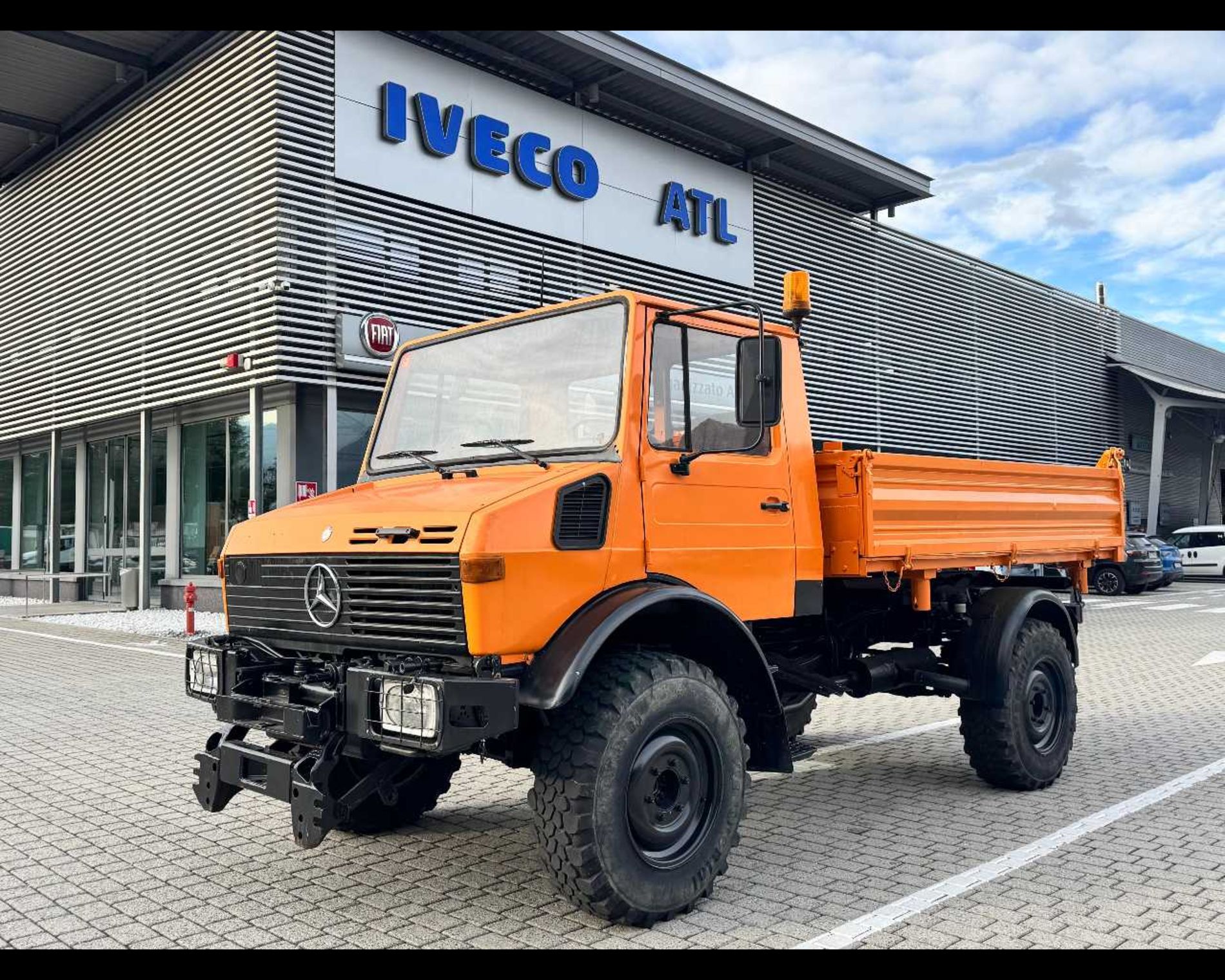 MERCEDES-BENZ UNIMOG U1300L 4X4 - Imm. Macchina operatrice - Patente B - Lombardia Truck