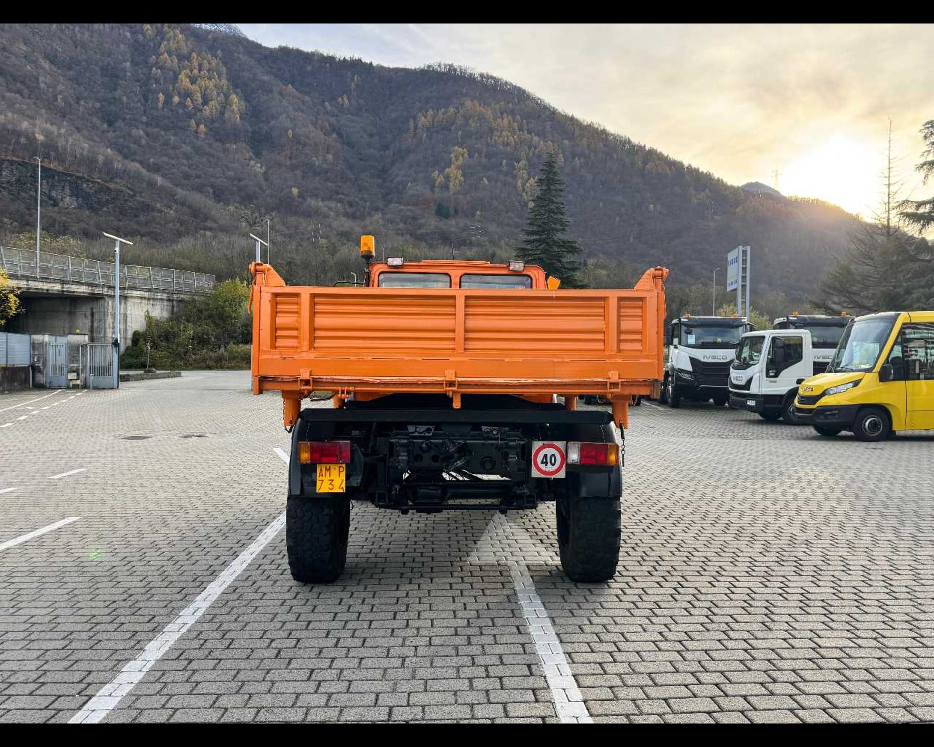 MERCEDES-BENZ UNIMOG U1300L 4X4 - Imm. Macchina operatrice - Patente B - Lombardia Truck