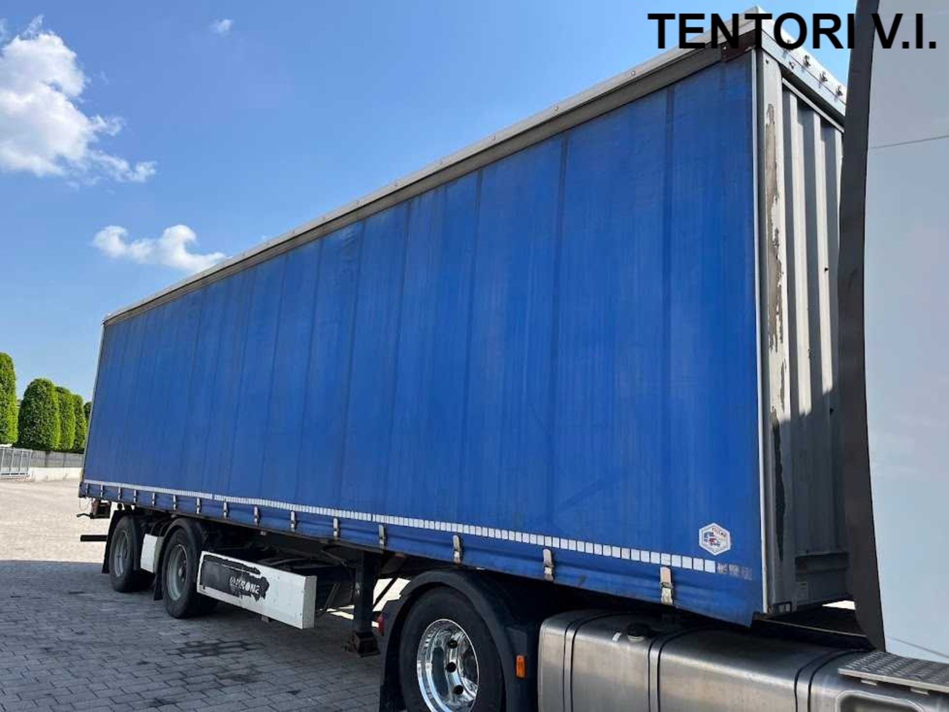 RIMORCHI  SEMIRIMORCHI SEMIRIMORCHIO KRONE SZP - CASSONE CENTINE TELONE - Lombardia Truck