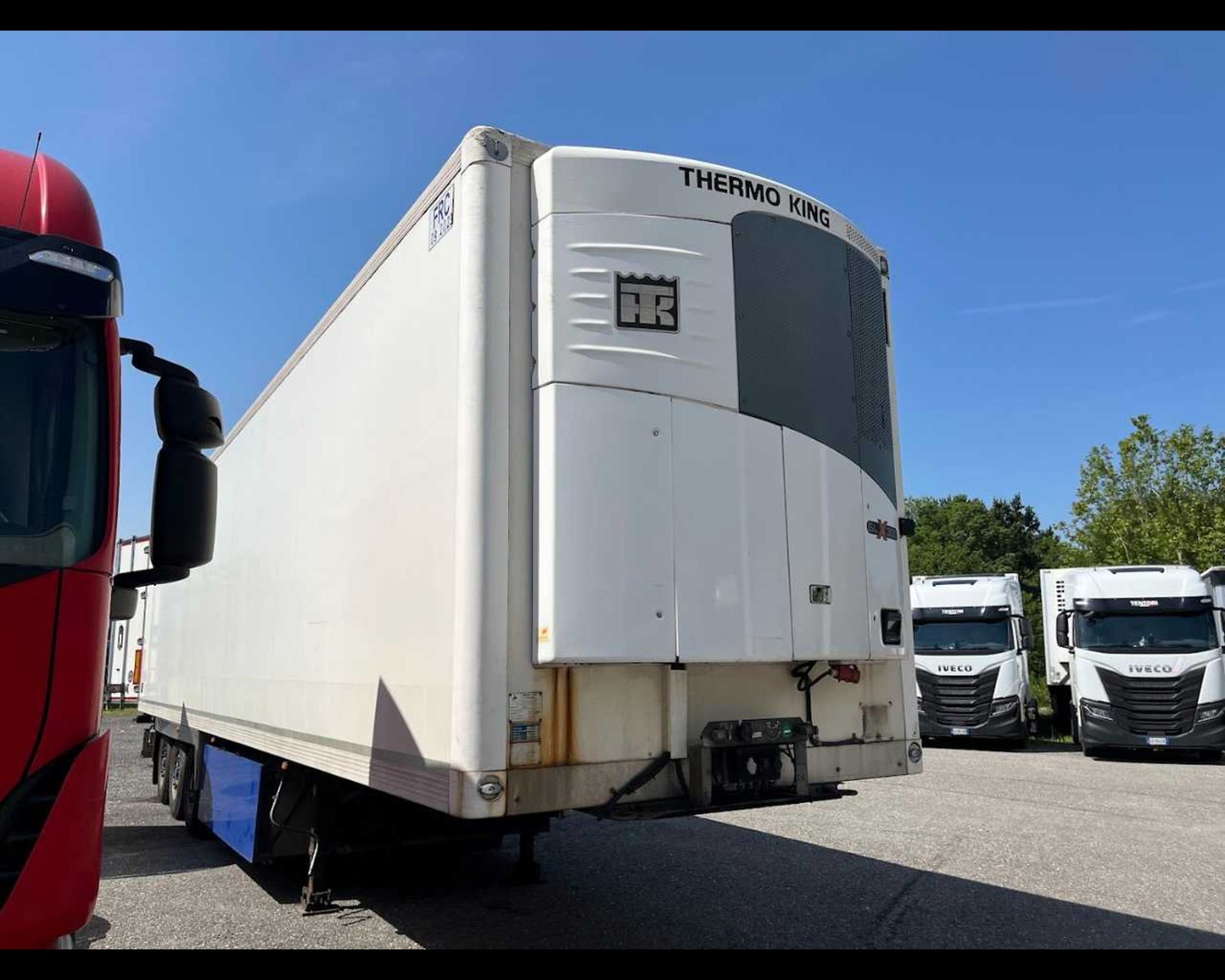 RIMORCHI  SEMIRIMORCHI SEMIRIMORCHIO  SAMRO ST39WG - FURGONE ISOTERMICO CON GRUPPO FRIGO - Lombardia Truck