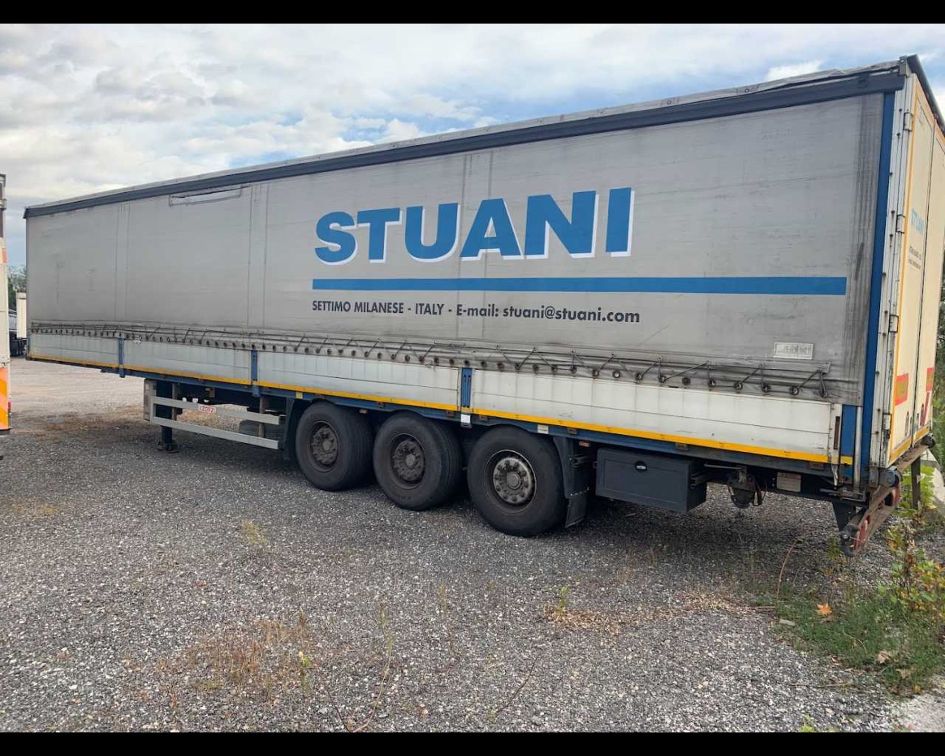 RIMORCHI  SEMIRIMORCHI SEMIRIMORCHIO  ZORZI 38 S EL - CASSONE CENTINE TELONE - Lombardia Truck