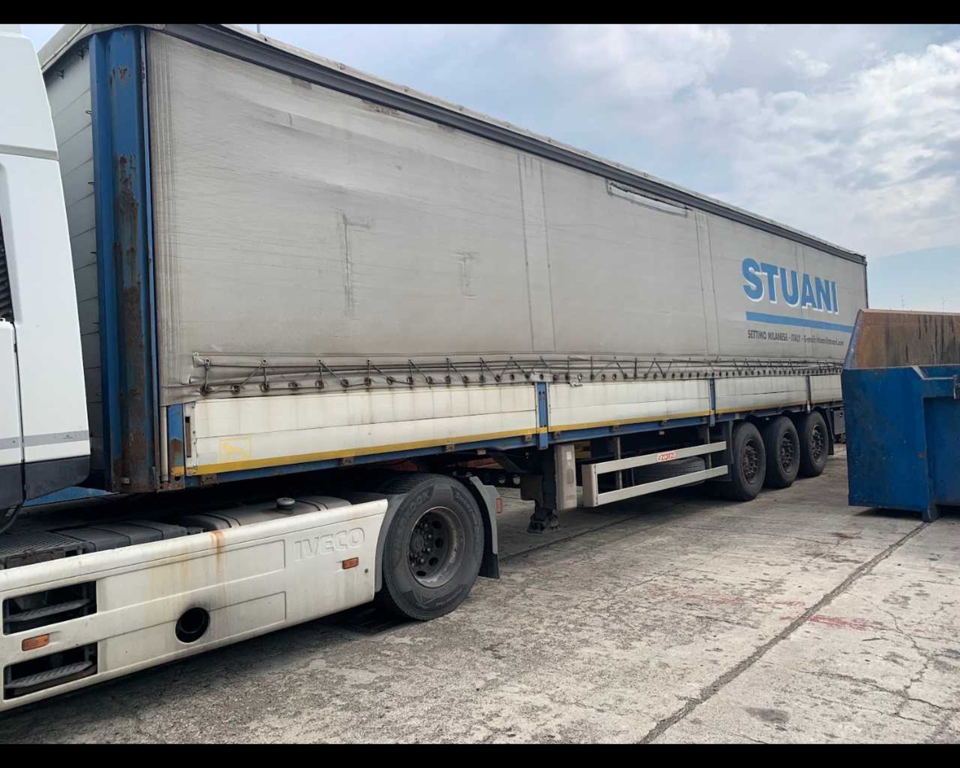 RIMORCHI  SEMIRIMORCHI SEMIRIMORCHIO  ZORZI 38 S EL - CASSONE CENTINE TELONE - Lombardia Truck