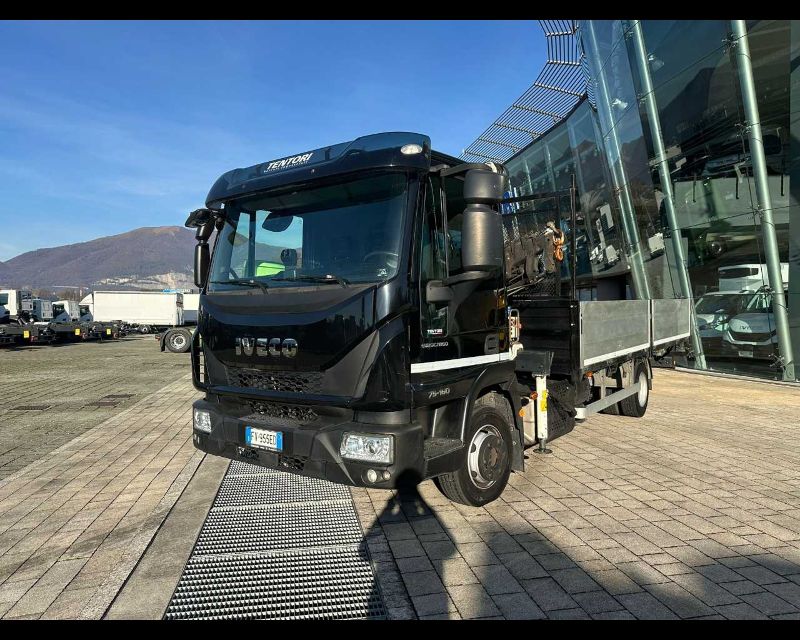 IVECO ML75E16/P - CASSONE CON GRU - Lombardia Truck