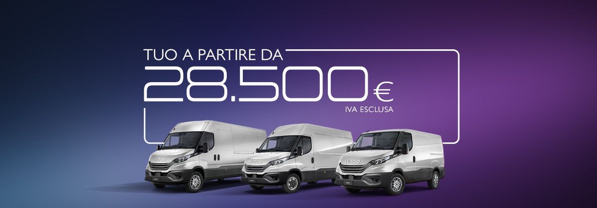 DAILY tuo a partire da 28.500€ IVA esclusa - Lombardia Truck