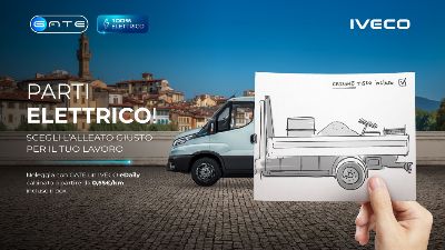 Promozione Noleggia con GATE il tuo eDaily cabinato 100% elettrico a partire da 0,55€/km - Lombardia Truck