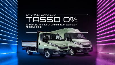 Promozione Su tutta la Gamma DAILY Tasso 0%  - Lombardia Truck